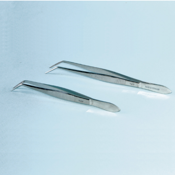 Curved Forcep, Sharp 곡형 뾰족한 핀셋, 고급형