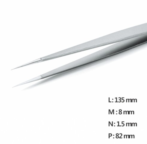 RU-SS Ion-SA 고정밀 항균성 이온 코팅 트위저, Rubis®, Anti-Microbial Tweezer