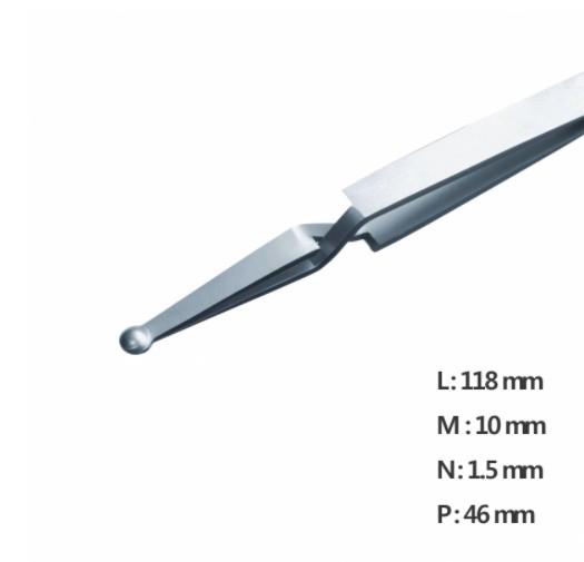 RU-T-SA 고정밀 트위저 Rubis® Reverse Action Tweezer