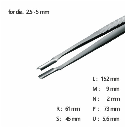 RU-571-SA, 고정밀 트위저 Rubis® SMD Tweezer