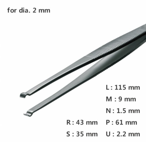 RU-578-SA, 고정밀 트위저 Rubis® SMD Tweezer