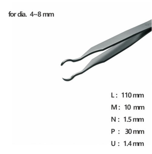 RU-7D-13-SA, 고정밀 트위저 Rubis® SMD Tweezer