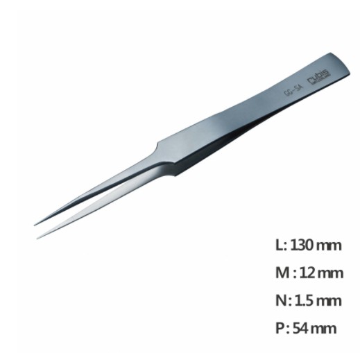 RU-GG-SA 고정밀 나노 트위저Ultra Fine Pointed, Curved and angled Tweezer