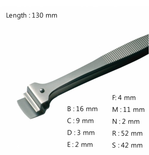 RU-2LB-P-SA 고정밀 웨이퍼용 트위저 Wafer Handling Tweezer