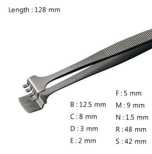 RU-42LB-4-SA 고정밀 웨이퍼용 트위저 Wafer Handling Tweezer