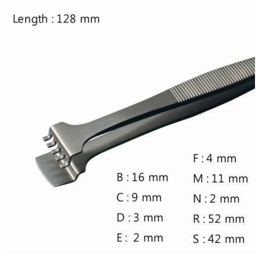 RU-42LB-5-SA 고정밀 웨이퍼용 트위저 Wafer Handling Tweezer