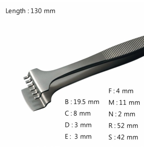 RU-42LB-6-SA 고정밀 웨이퍼용 트위저 Wafer Handling Tweezer