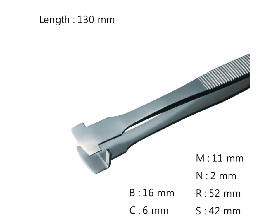 RU-NW-SA 고정밀 웨이퍼용 트위저 Wafer Handling Tweezer