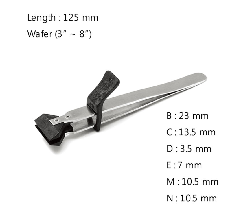 SI-T5508-SA 고정밀 웨이퍼용 트위저 Wafer Handling Tweezer