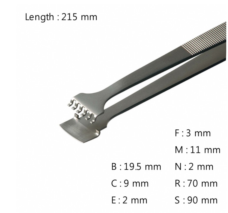 41LB-6/8-SA 고정밀 웨이퍼용 트위저 Wafer Handling Tweezer