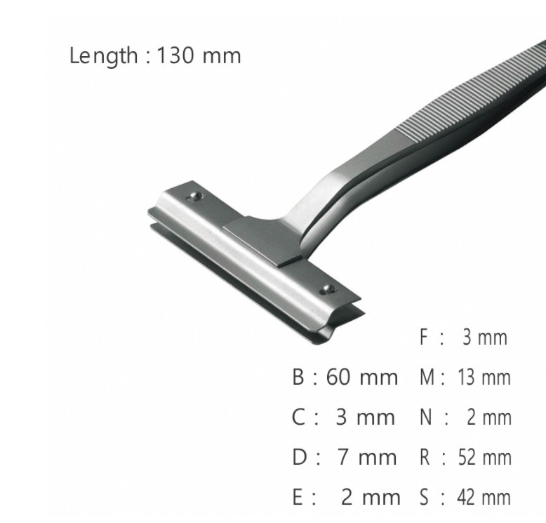 RU-ARG/P-SA 고정밀 웨이퍼용 트위저 Wafer Handling Tweezer