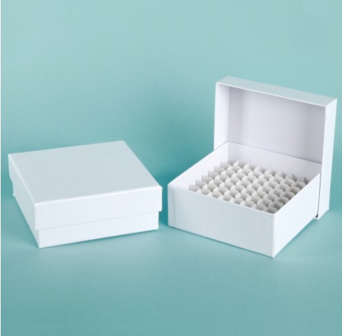 냉동 보관 종이 박스, 81-holes Card Board Freezer Box