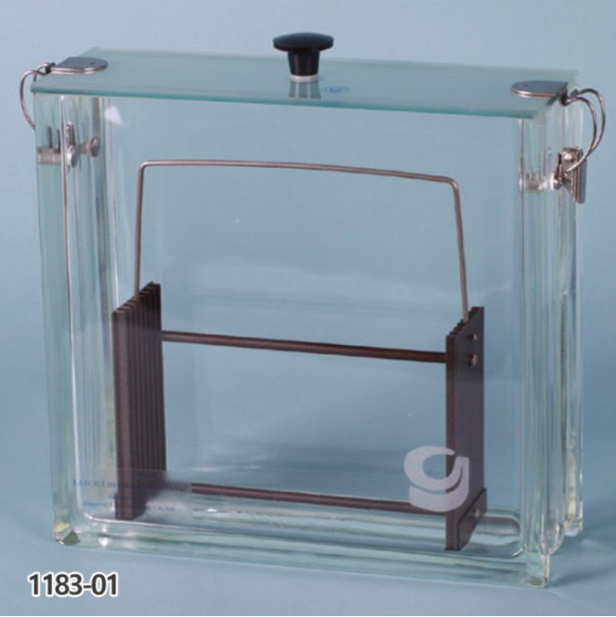 덮개 고정식 TLC 전개조 Latch-Lid TLC Developing Chamber