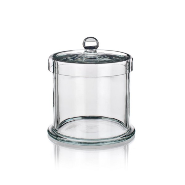 유리 스페시멘 쟈 Glass Specimen Jar with Cover, Simax
