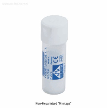 일회용 마이크로 피펫, 혈액채취용 End-to-End Capillary Micropipets